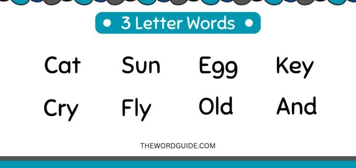 3 Letter Words