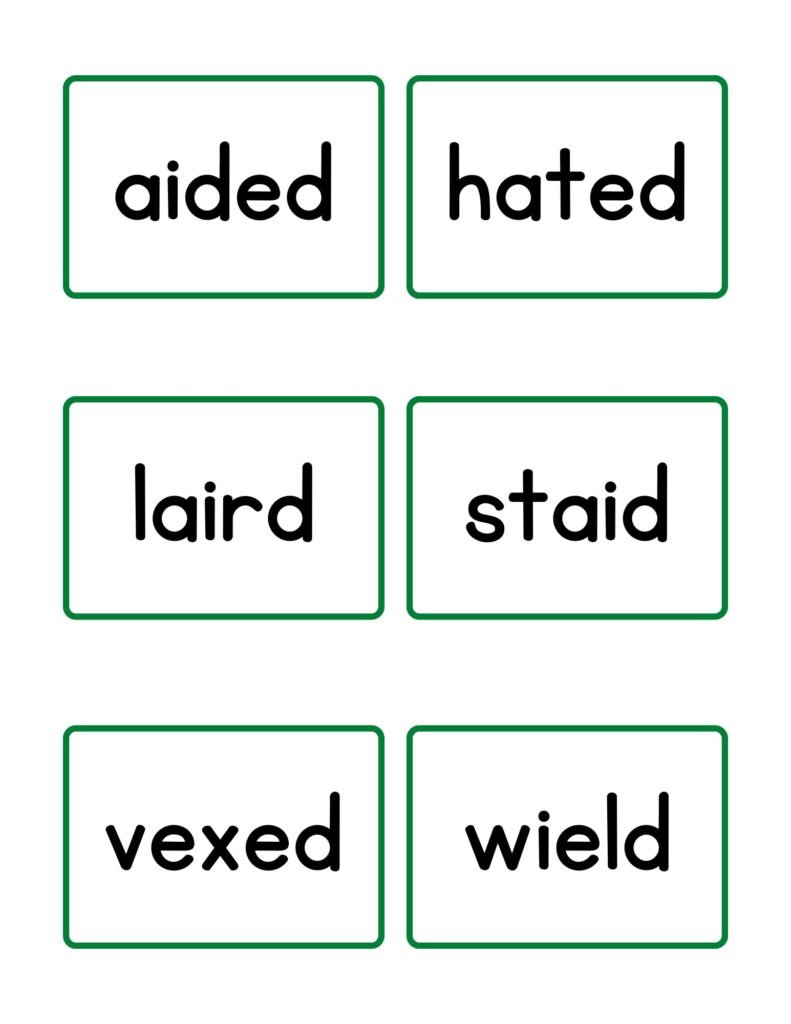 5 Letter Words Ending With D for Crossword Puzzles