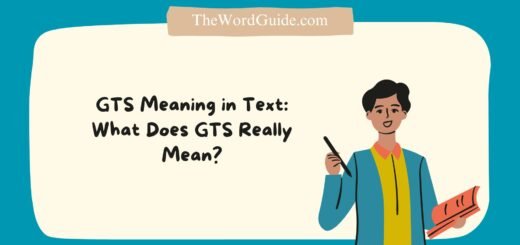 GTS Meaning in Text