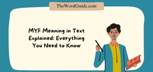 MYF Meaning in Text