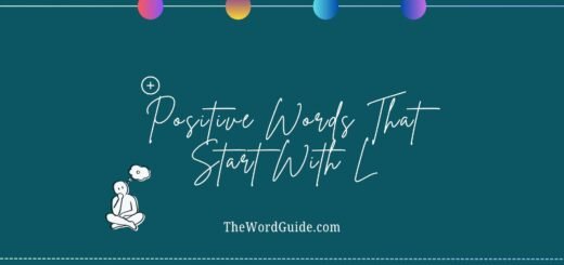 Positive Words That Start With L