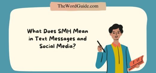 What Does SMH Mean in Text