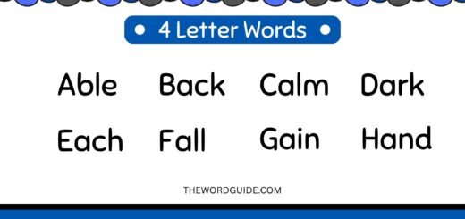 4 Letter Words