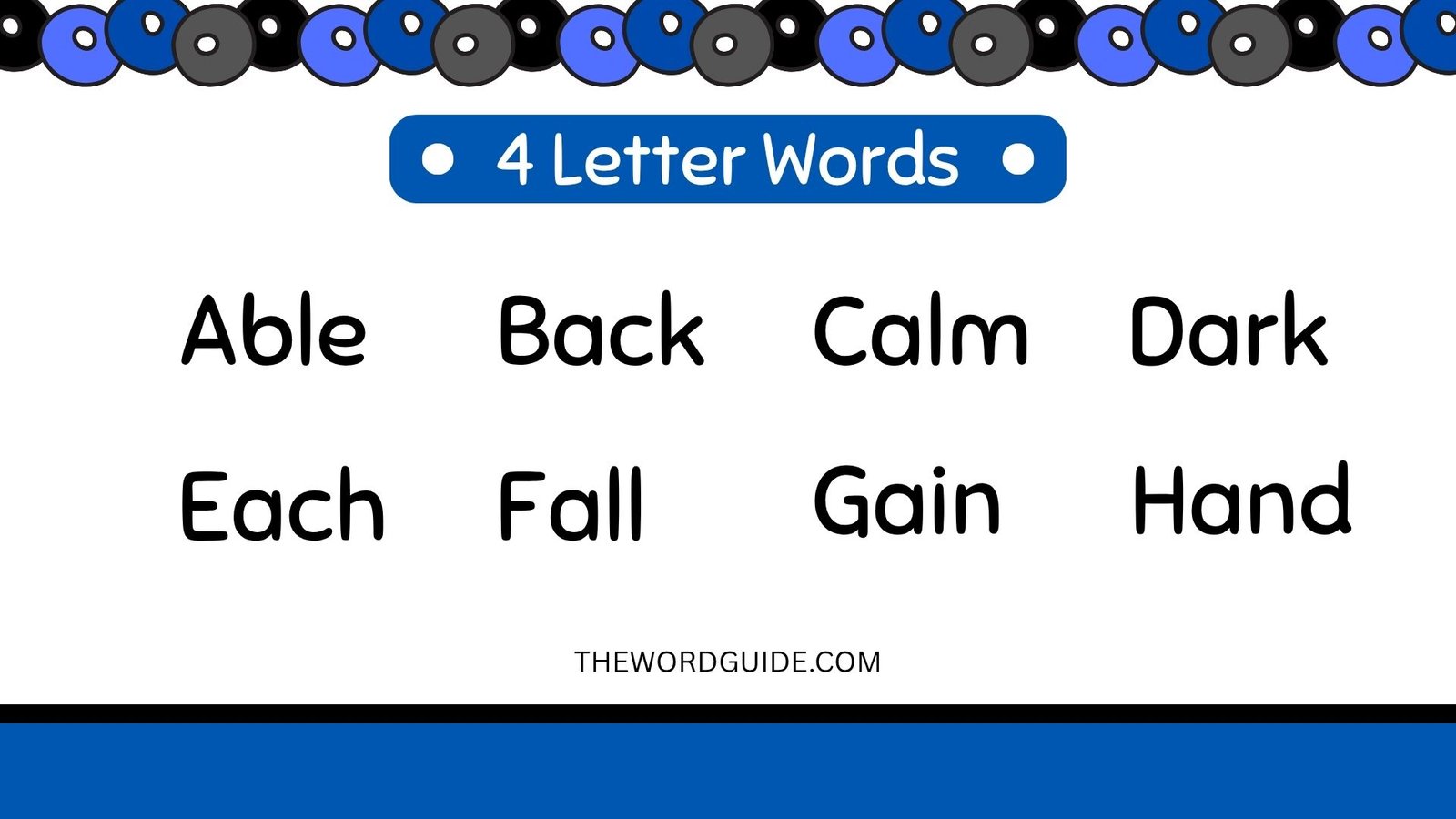 4 Letter Words