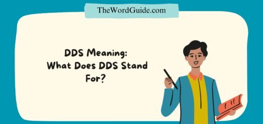 DDS Meaning